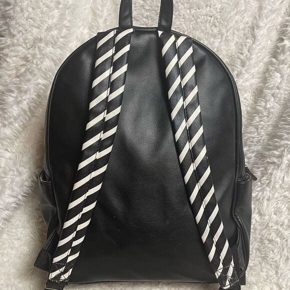 Betsey Johnson synthetic Black Cat Face pick a boo Medium Backpack. main image 4